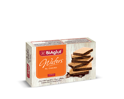BiAglut Wafers Al Cacao Senza Glutine 175 g