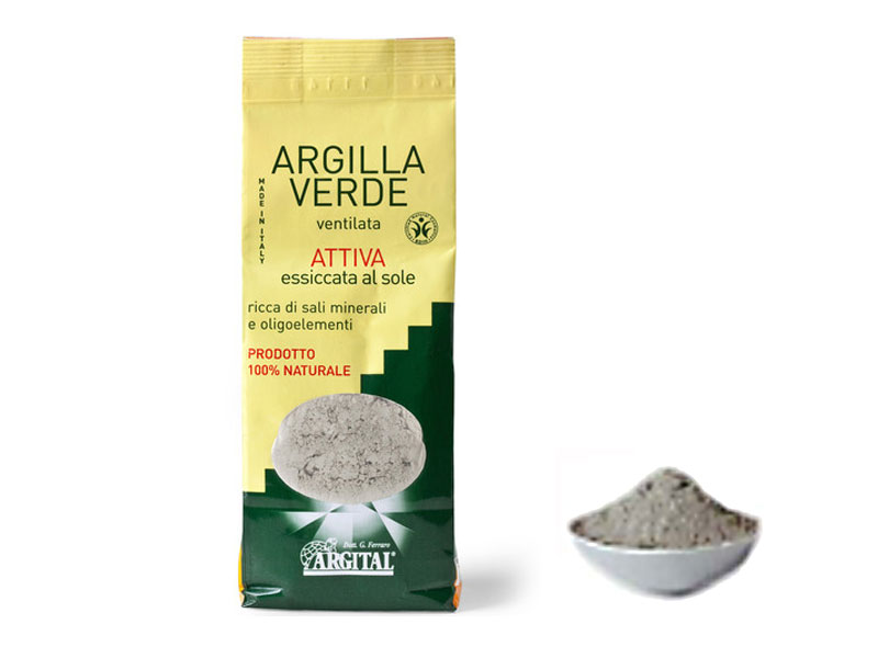 Argilla Verde Ventilata Attiva 500 G