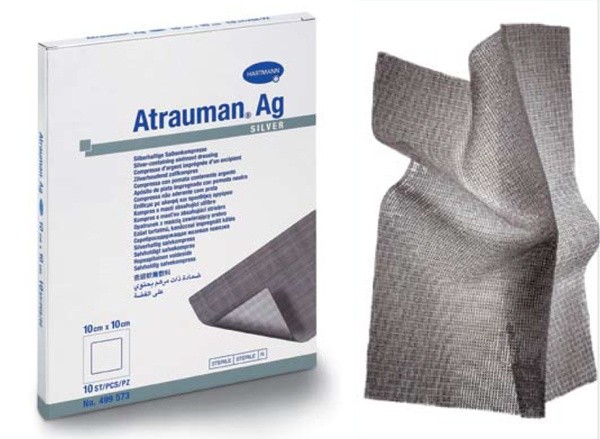 Atrauman Medic Ag 10X10 cm 10 Pezzi