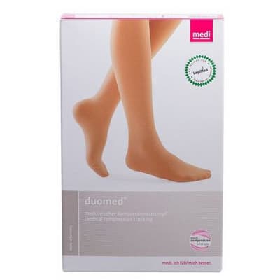 Gambaletto compressivo duomed 533 classe di compressione 1 corto punta aperta m