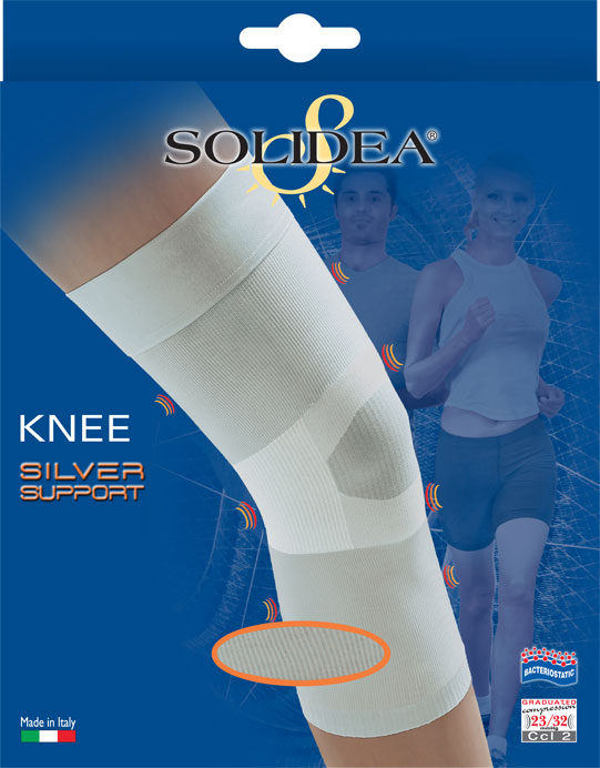 Silver Support Ginocchiera Nero 2 - M