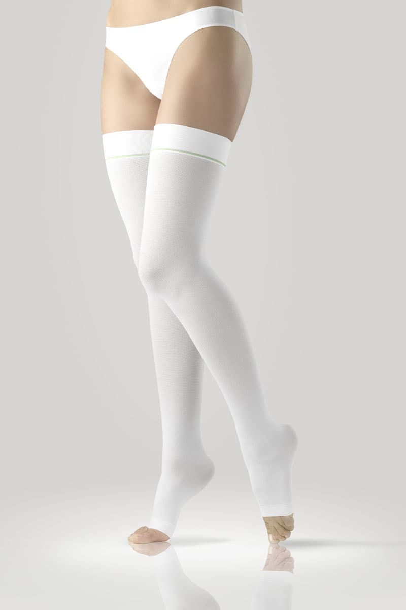 COMPRESSO FIX SENZA AUTOREGGENTE PUNTA APERTA BIANCO S