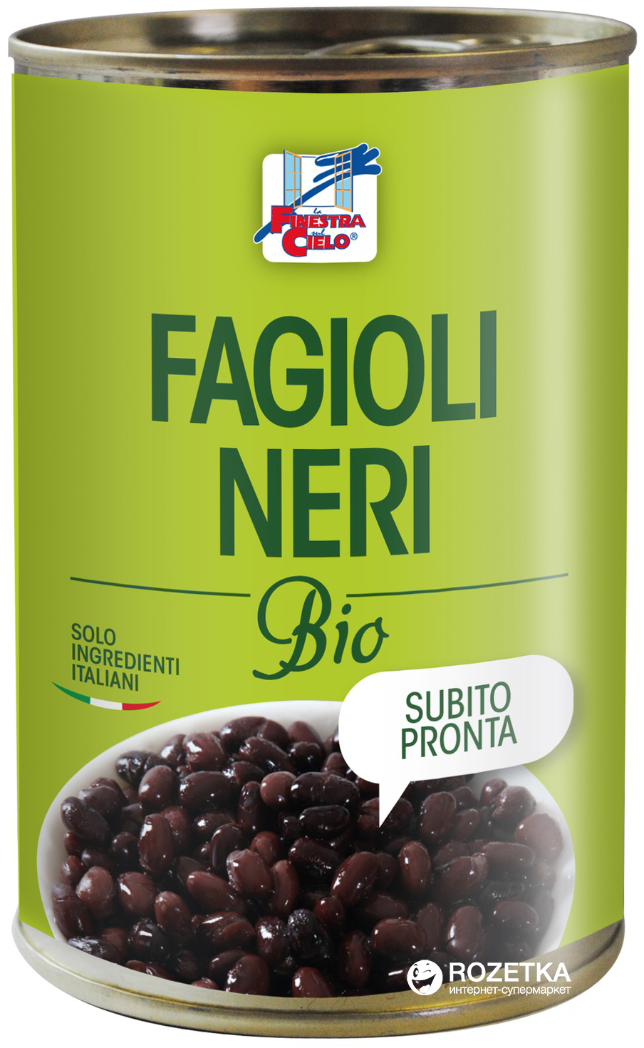 Fagioli Neri Pronti Bio 400G