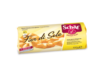 Schar Fior di Sole Biscotti Rotondi alla Vaniglia Senza Glutine 100 g