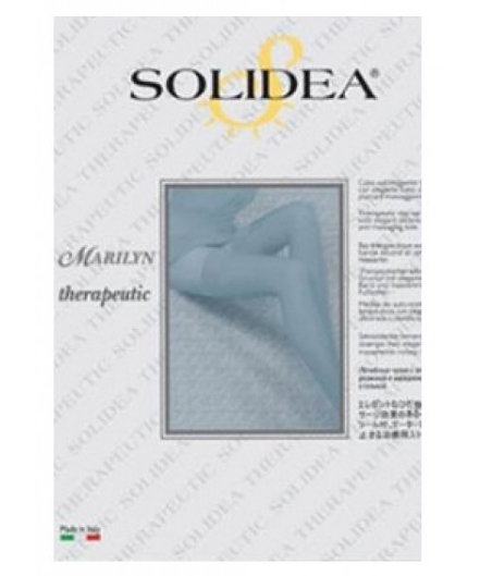 Solidea Marilyn Class 1 Autoreggente Compressiva Punta Aperta Colore Nature Taglia ML