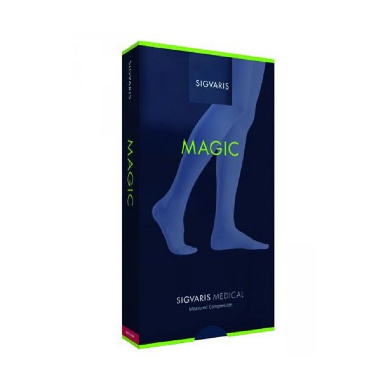 Sigvaris magic ccl1 collant normale punta chiusa caramello s