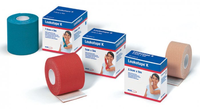 Leukotape K Cerotto Elastico Taping Blu 7.5cm x 5m