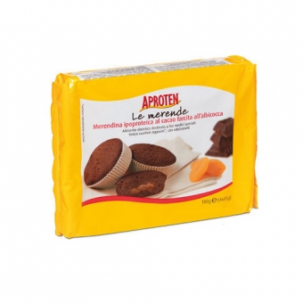 Aproten Merendina Ipoproteica Al Cacao e Albicocca 4x45 g