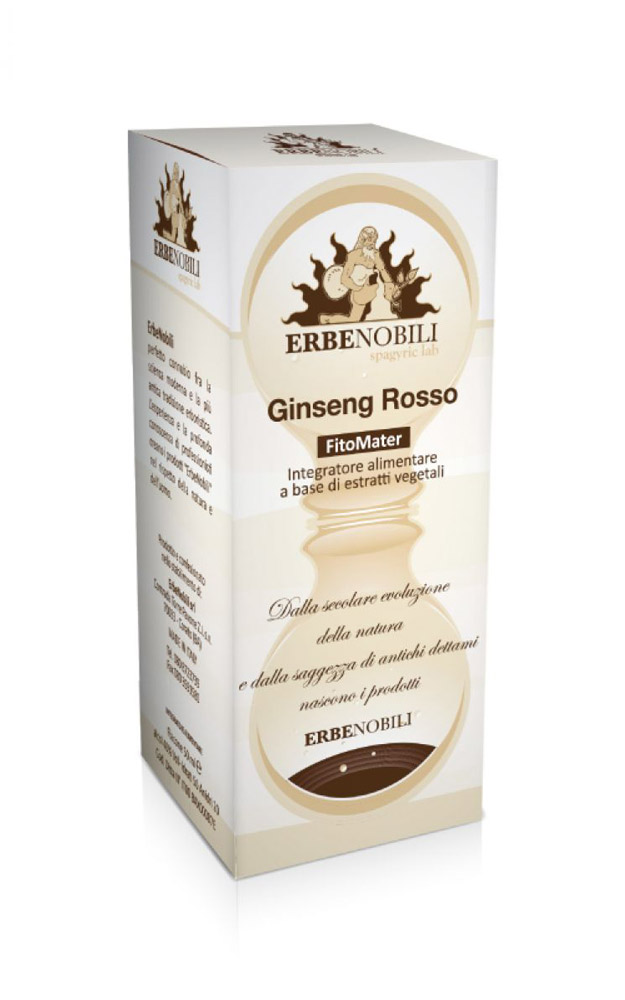 Erbenobili Ginseng Rosso Fitomater Tintura Madre 50 ml
