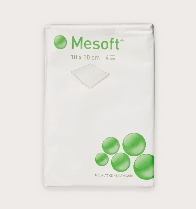 Mölnlycke® Mesoft® 10 x 10 cm