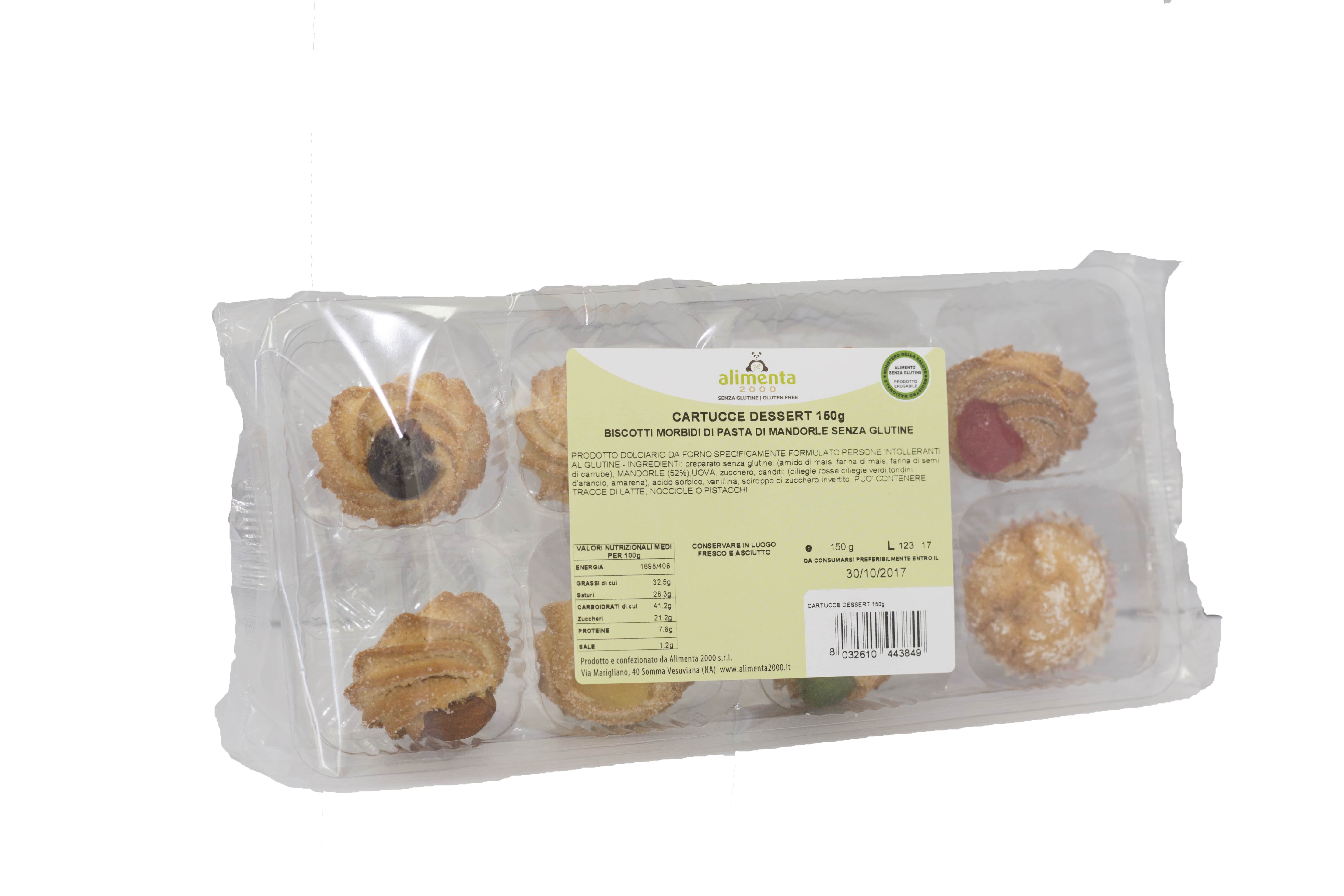 Alimenta 2000 Cartucce Vesuvio Senza Glutine 150 g