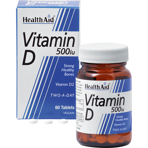 VITAMINA D 500IU 60CPR