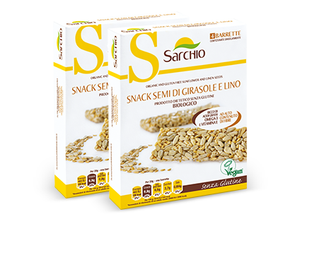 Sarchio Snack Semi Di Girasole E Lino 80 g
