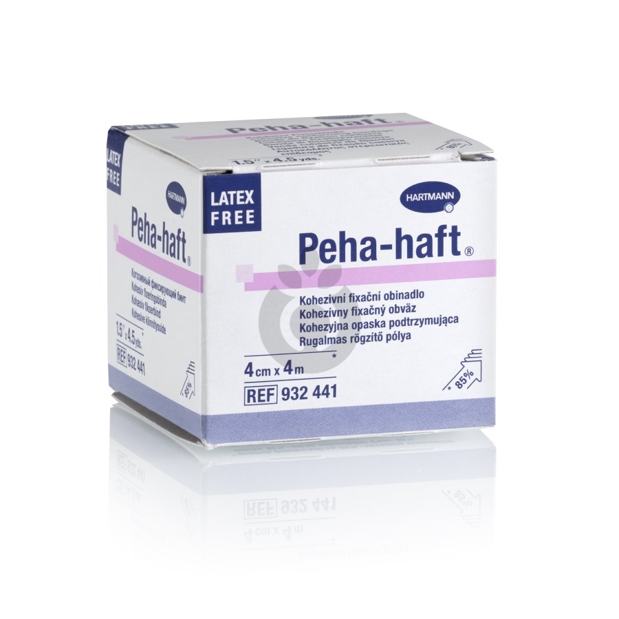 Peha-Haft Benda Adesiva Elastica Per Fissaggio Di Medicazioni cm 4x4 m