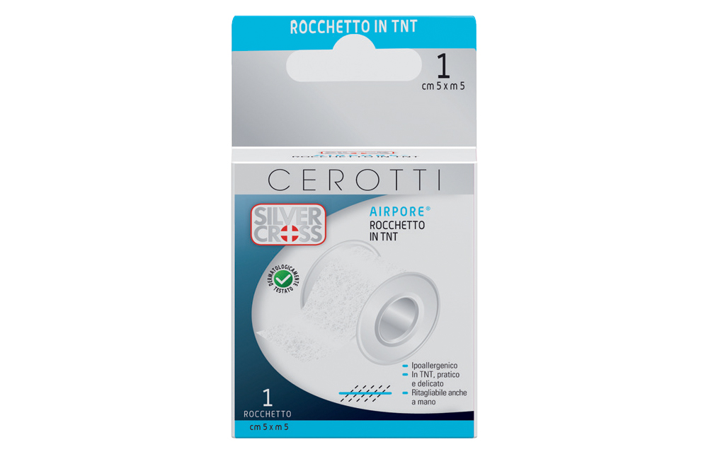 Silver Cross Airpore Rocchetto In TNT cm 5 X 5 m 1 Pezzo