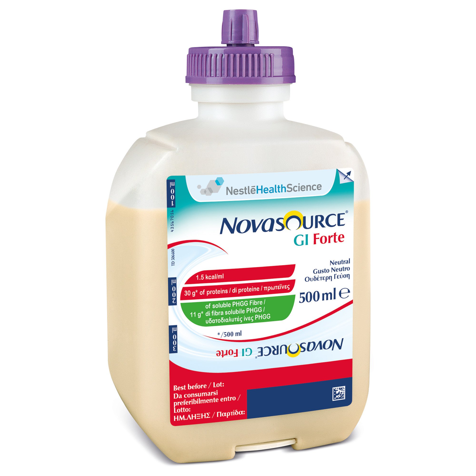 Novasource Gi Forte Alimento Per Nutrizione Ipercalorico Gusto Neutro 500 ml