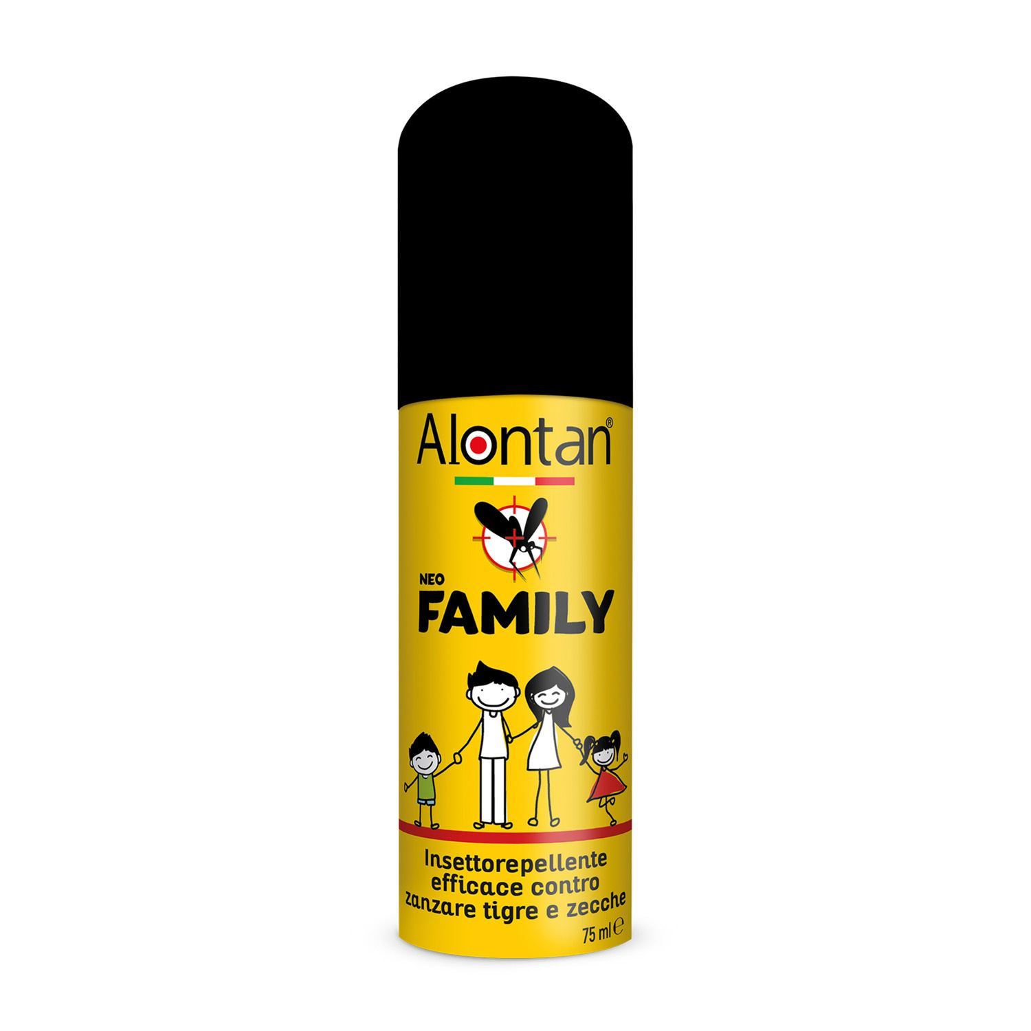 Alontan Spray Repellente Contro Zecche E Zanzare Tigre 75 ml