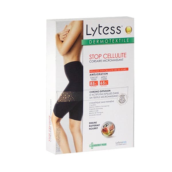 LYTESS PANTALONCINO NERO L/XL STOP CELLULITE