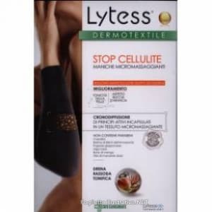 LYTESS MANICA NERO STOP CELLULITE TAGLIA UNICA