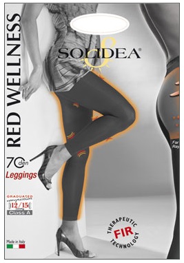 Red Wellness 70 Leggings Londra 3 - ML