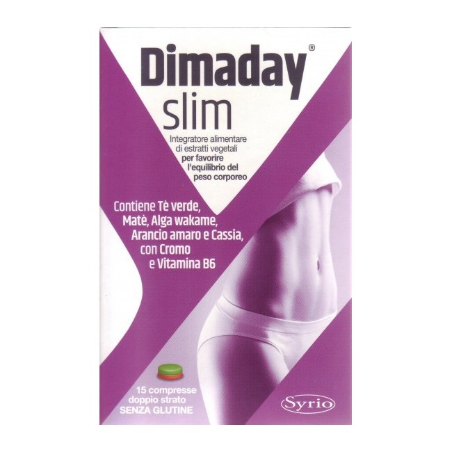 Dimaday Slim Integratore 15 Compresse