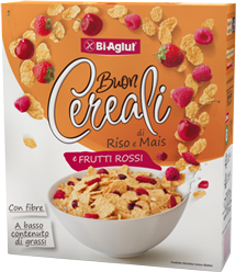 Biaglut Fiocchi di Riso Mais e Frutti Rossi 300 g