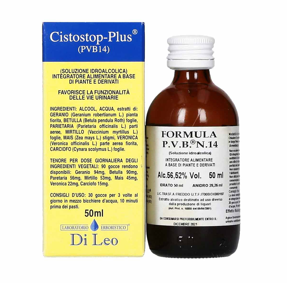 CISTOSTOP PLUS PVB 14 50ML