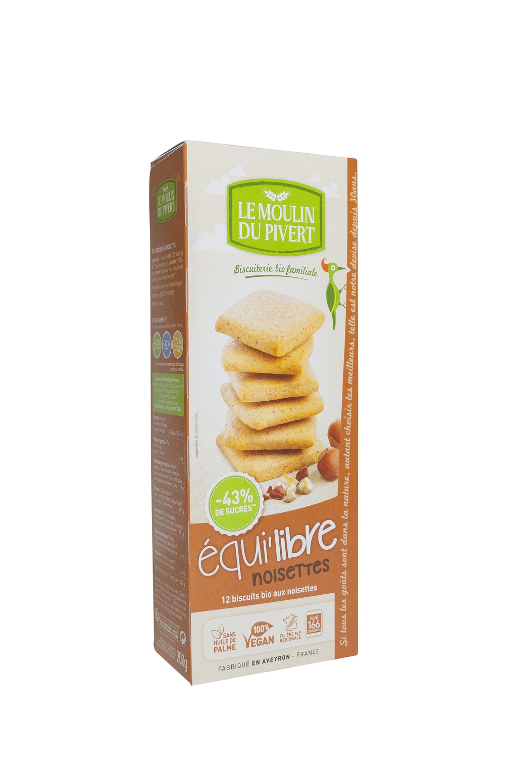 Biscotti Nocciole Ciocc Bio Le