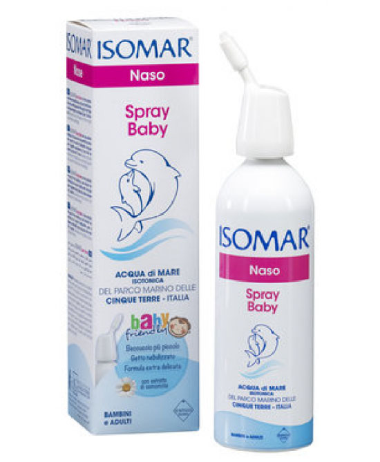 Isomar Naso Spray Baby alla Camomilla Acqua di Mare Isotonica 100 ml