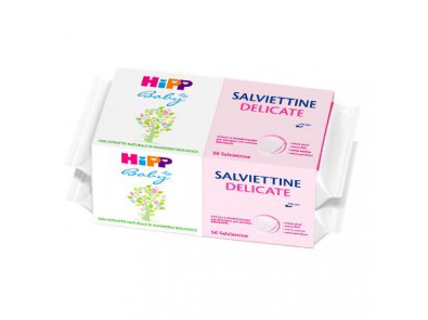 Hipp Salviettine Delicate Bipack 2x56 Pezzi