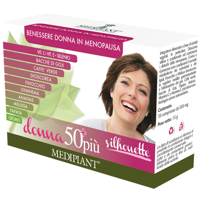 Donna 50+ silhouette 30 compresse