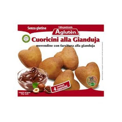 Agluten Cuoricini Alla Guianduja Senza Glutine 150 g