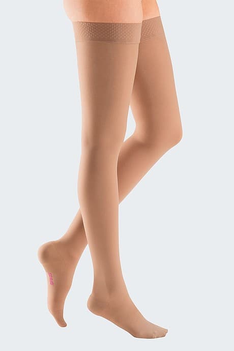 Mediven plus/2 gambaletto punta aperta 201 beige 4