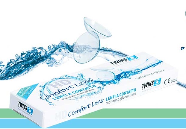 HD Comfort Lens Twins Optical -6,00 Lenti a Contatto Giornaliere 10 Confezioni