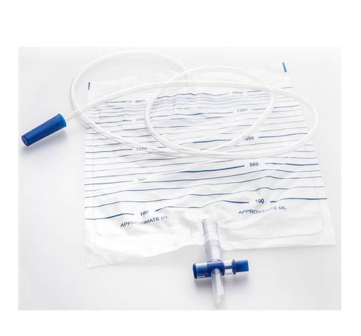 Elimed Uro Elibag Sacca Urina Con Scarico Tubo 130cm 10 Sacche