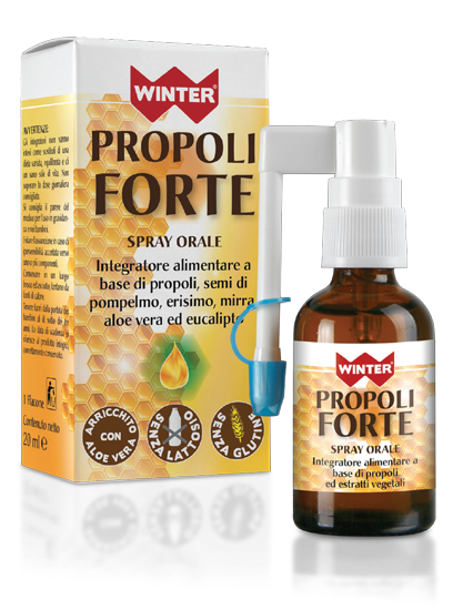 Propoli Forte Spray Orale 20 Ml - Integratore per il benessere della gola