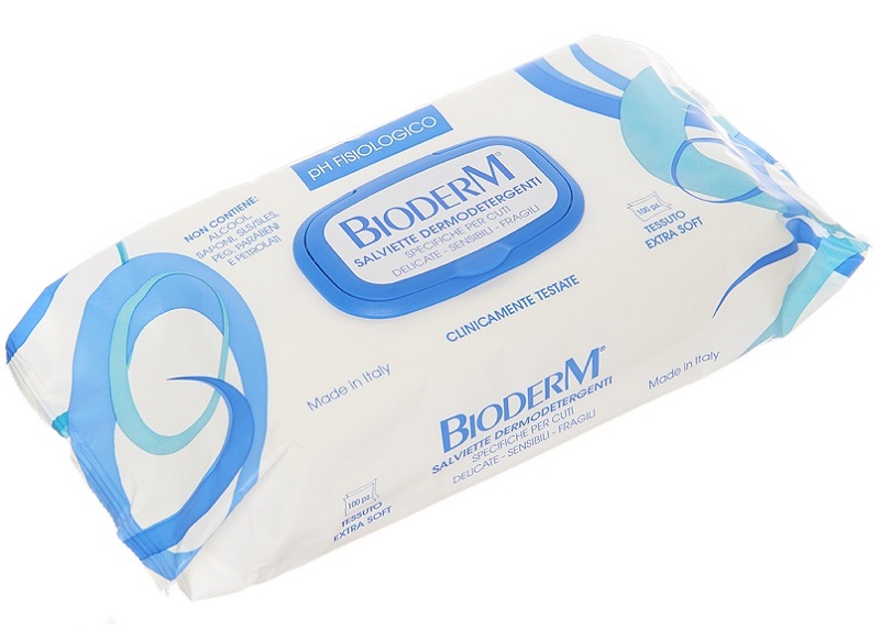 BIODERM SALVIETTE DERMODET100P