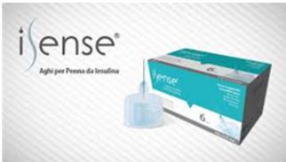 ISense Ago Insulina 31G 6mm 100 Pezzi