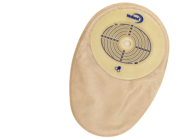 Tappo per colostomia opaco aurum diametro 13-40x50 mm 30 pezzi