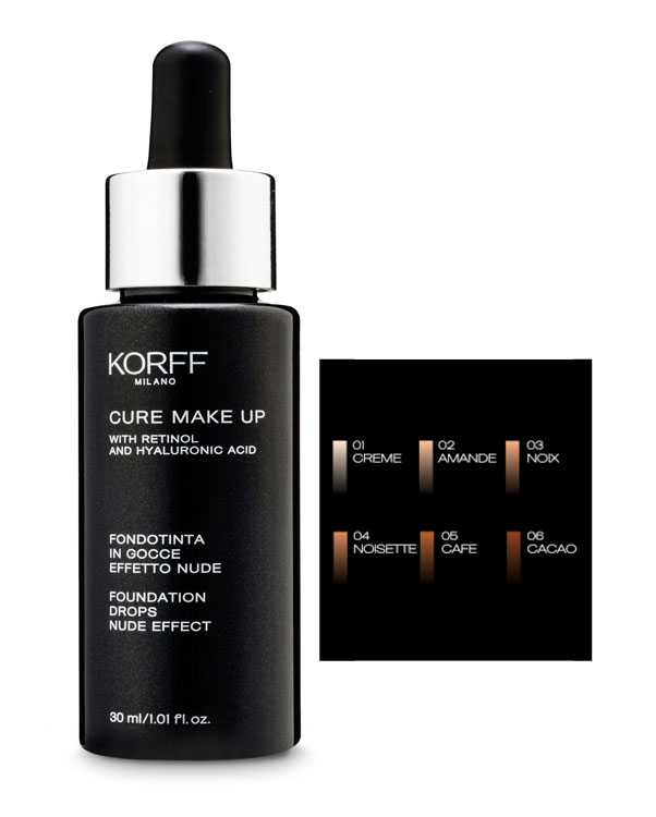 Korff Cure Make Up Fondotinta Gocce 01 Creme 30 Ml