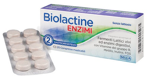 Biolactine Nuovo Integratore Di Fermenti Lattici 20 Compresse