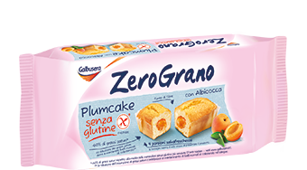 ZeroGrano Plum Cake All'Albicocca Senza Glutine 180 g