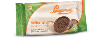 Lazzaroni Pasticcini Con Biscotto e Cioccolato al Latte Senza Glutine 100 g