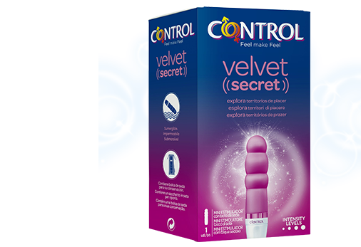 Control Velvet Secret con Pila