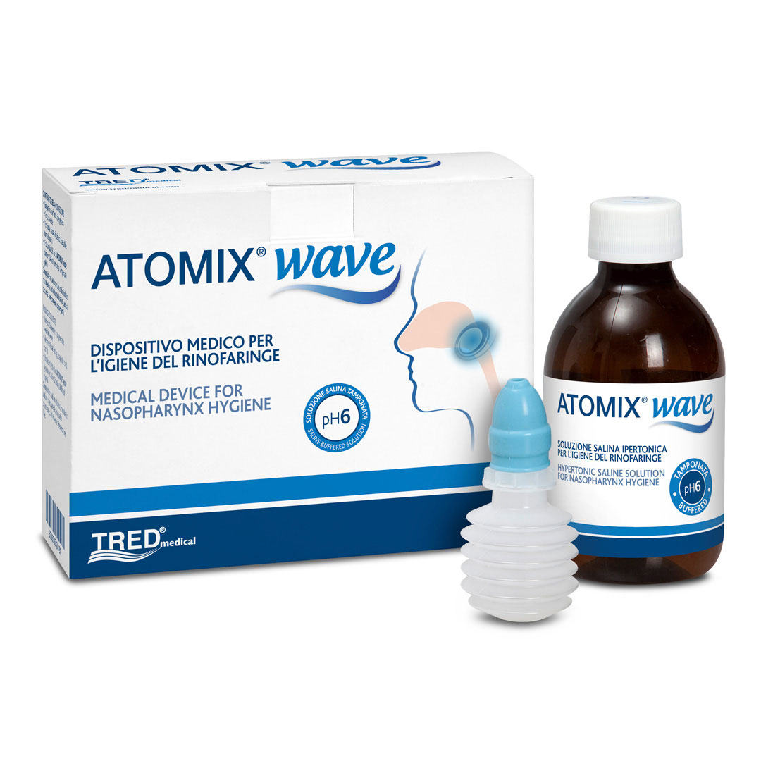 Atomix Wave Dispositivo Igiene Rinofaringea 250 ml