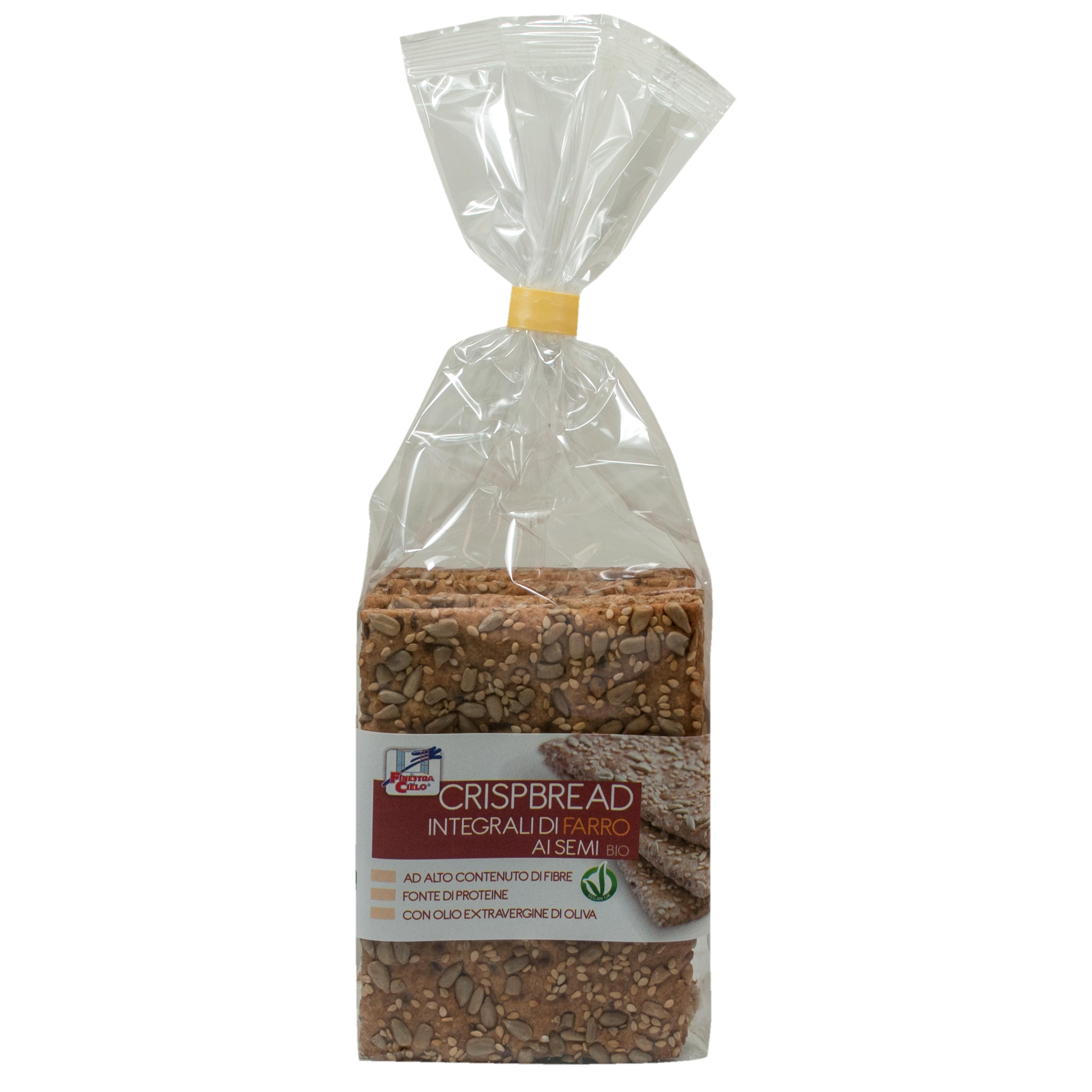 Crispbread Int Farro Semi Bio