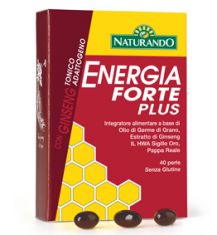 Naturando Energia Forte Plus Integratore 40 Perle