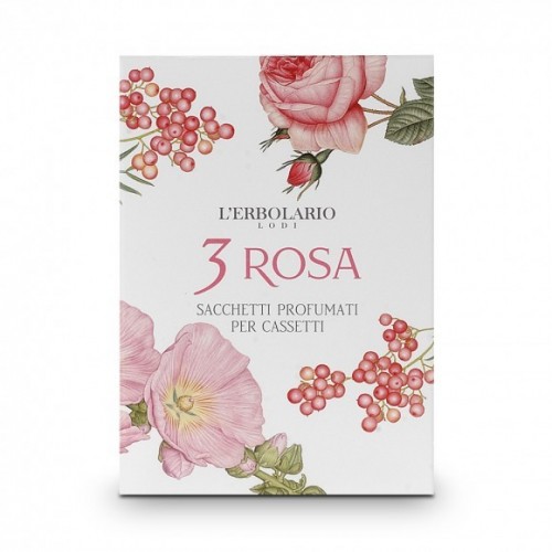 3 Rosa Sacchetto Cassetto