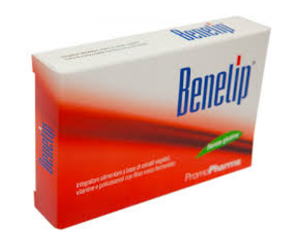 Benelip integratore alimentare blister 40 compresse 20 g