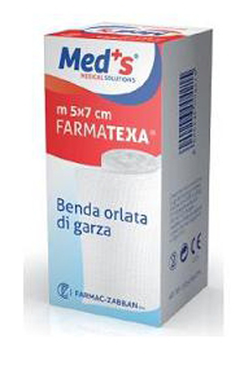 Med's Benda 12/8 Orlata Di Garza 5 m x 5 cm